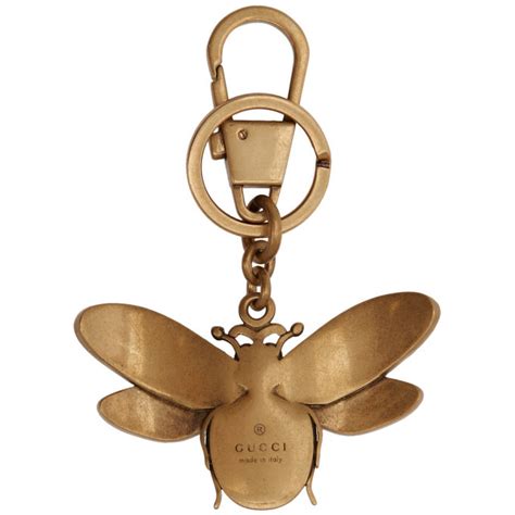 bee keychain gucci|Gucci keychain.